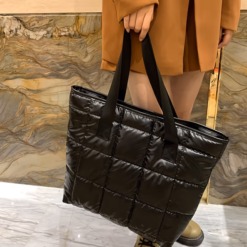 Large-capacity cotton tote bag